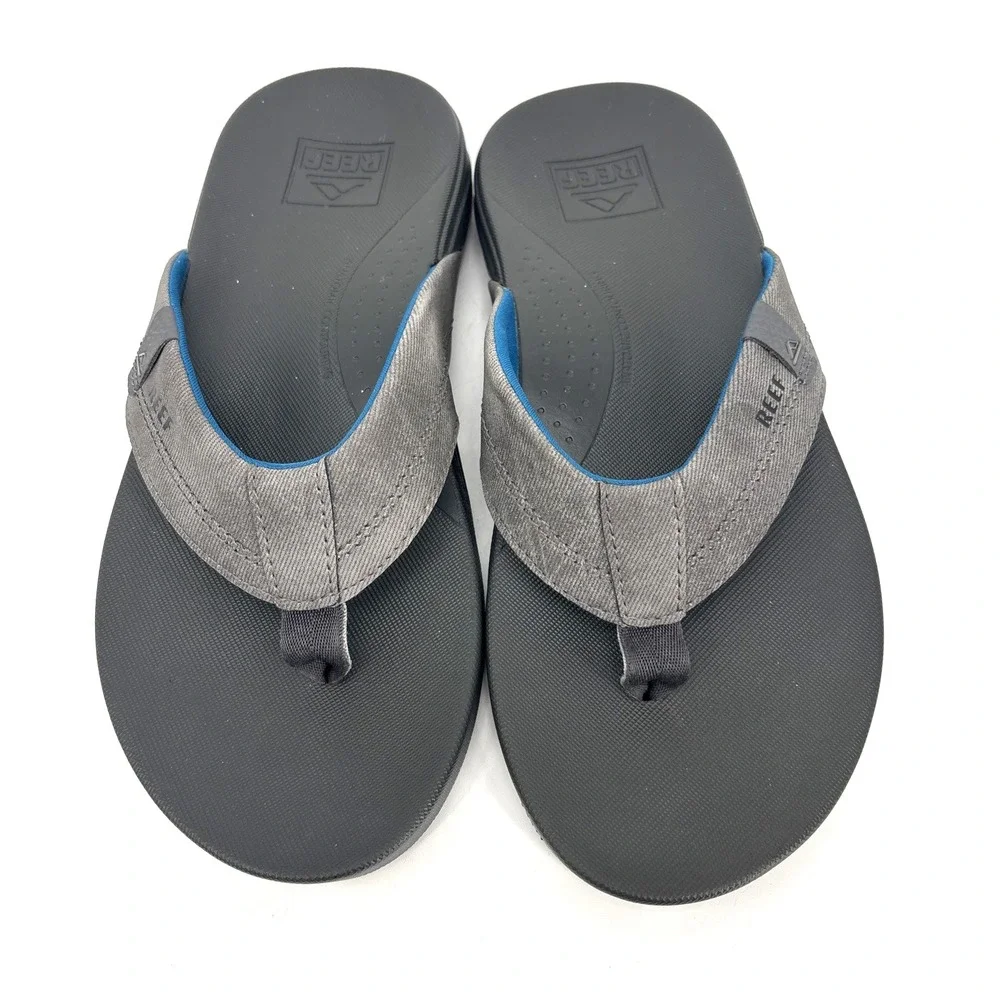 Reef Cushion Phantom 2.0 Sandals Mens 7 Shaded Grey Anatomic Contouring